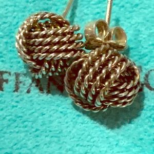 Tiffany & Co knot earrings
